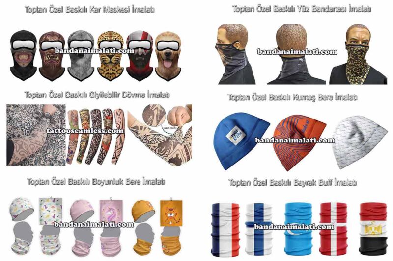 Bandana, Buff, Boyunluk, Fular, Toptan Bandana, Toptan Buff
