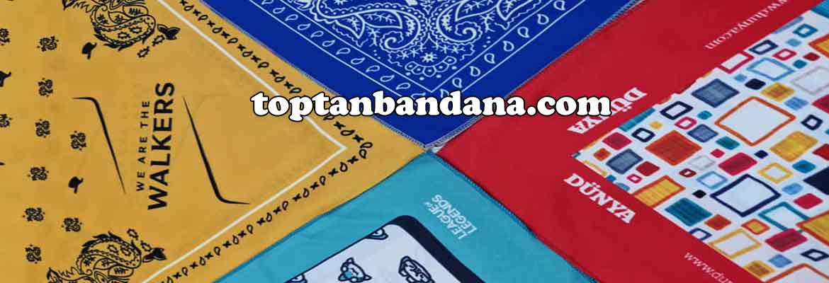 kare bandana baskı ve üretimi